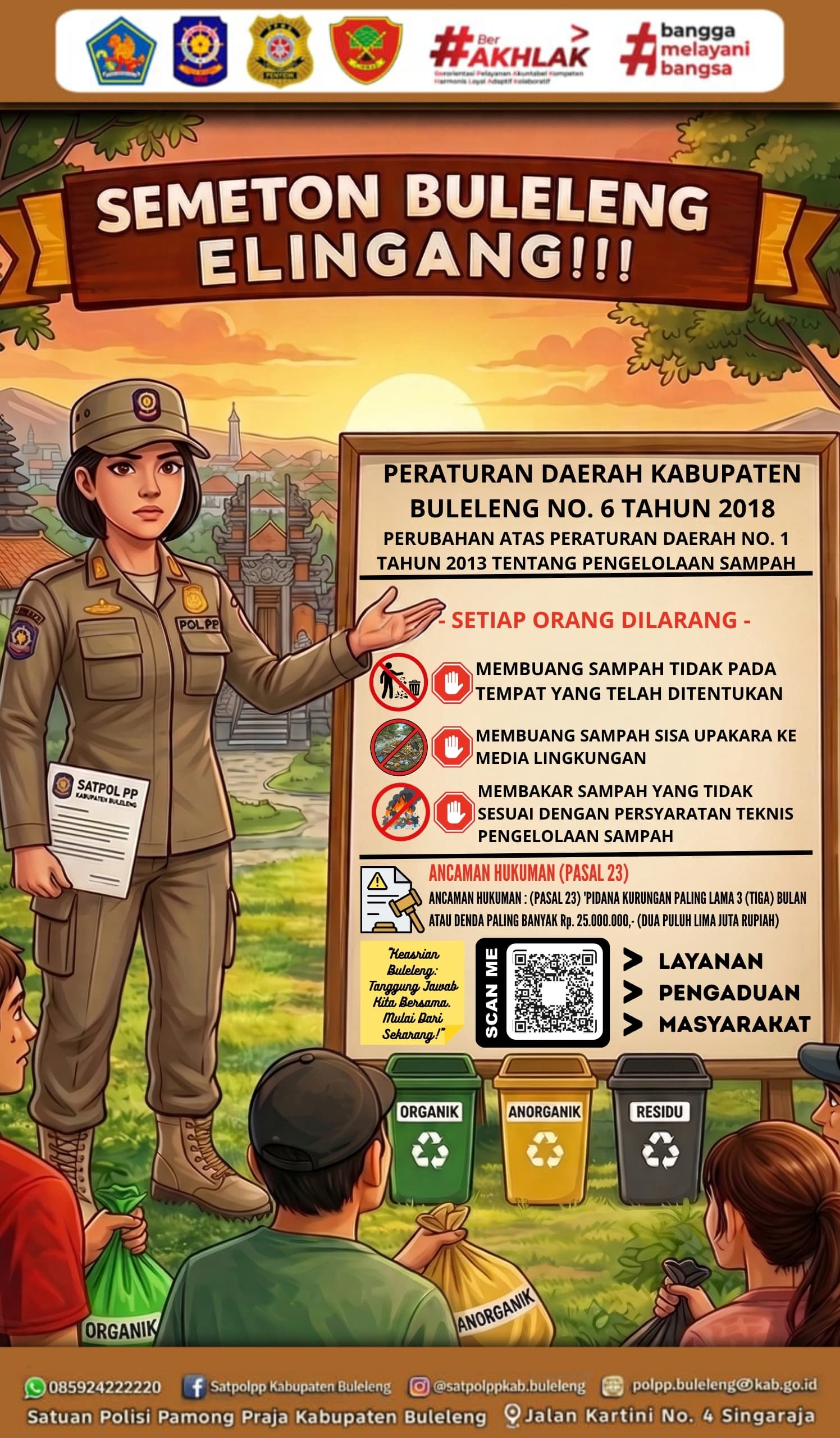 Perda tentang pengelolaan sampah