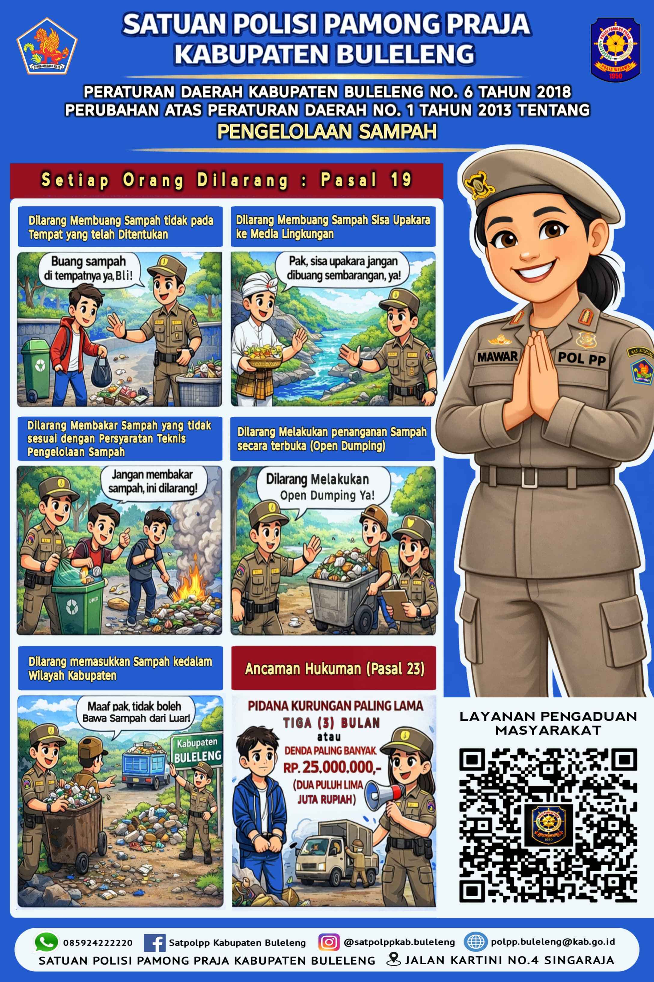 Perda tentang pengelolaan sampah